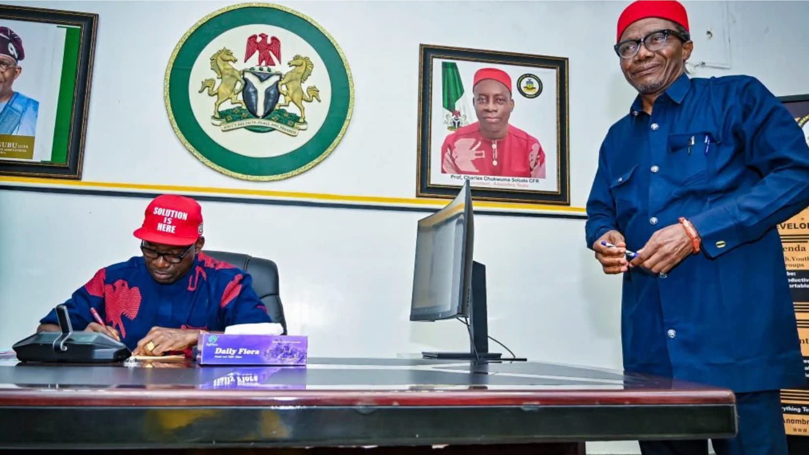 Anambra State Government press briefing Soludo